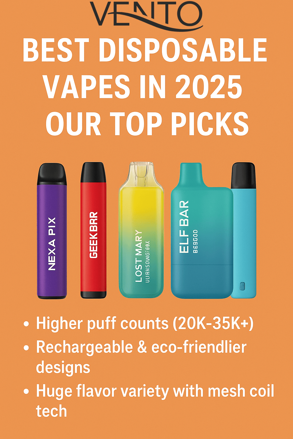 Best Disposable Vapes in 2025: Our Top Picks | VentoVapin Best Disposable Vapes in 2025: Our Top Picks | VentoVapin