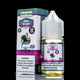 Pod Juice Aloe Grape Freeze e-liquid bottle and packaging on a white background