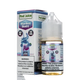 Pod Juice Blue Razz Slushy vape juice bottle and packaging on a white background