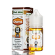 Pod Juice Churros vape juice bottle and packaging on a white background nicotine e-liquid
