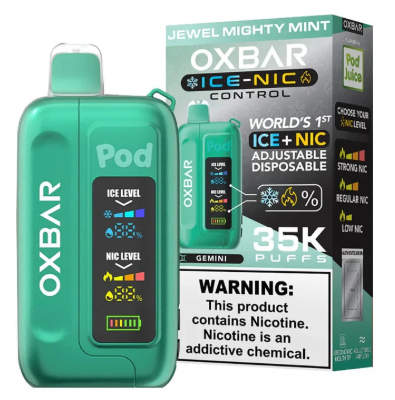 OXBAR X Pod Juice Ice-Nic Control 35K Disposable
