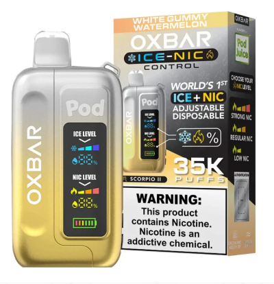 OXBAR X Pod Juice Ice-Nic Control 35K Disposable