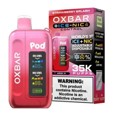 OXBAR X Pod Juice Ice-Nic Control 35K Disposable
