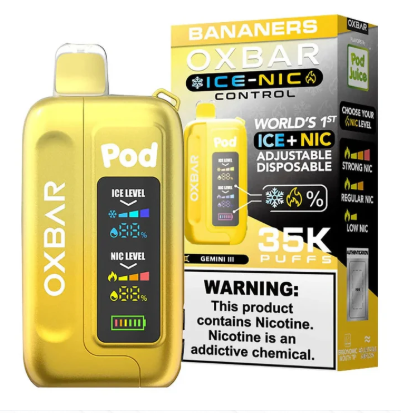 OXBAR X Pod Juice Ice-Nic Control 35K Disposable