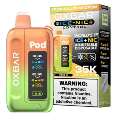 OXBAR X Pod Juice Ice-Nic Control 35K Disposable