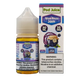 Pod Juice Blue Razz Jam e-liquid bottle and packaging on a white background